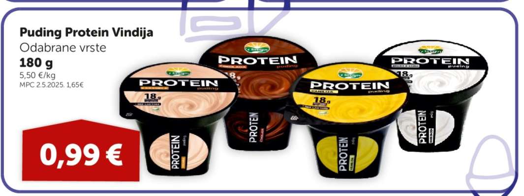 Puding Protein Vindija