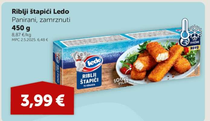 Riblji štapići Ledo