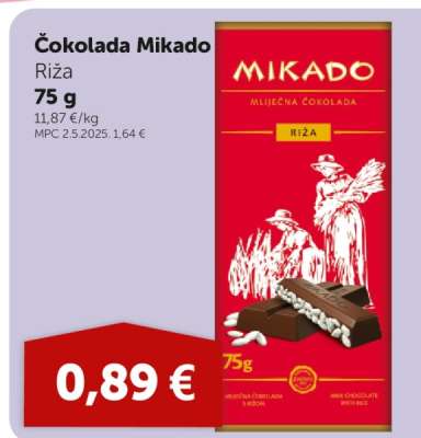 Čokolada Mikado