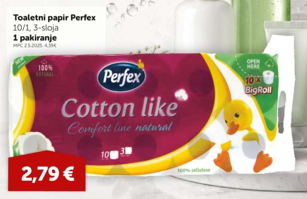 Toaletni papir Perfex
