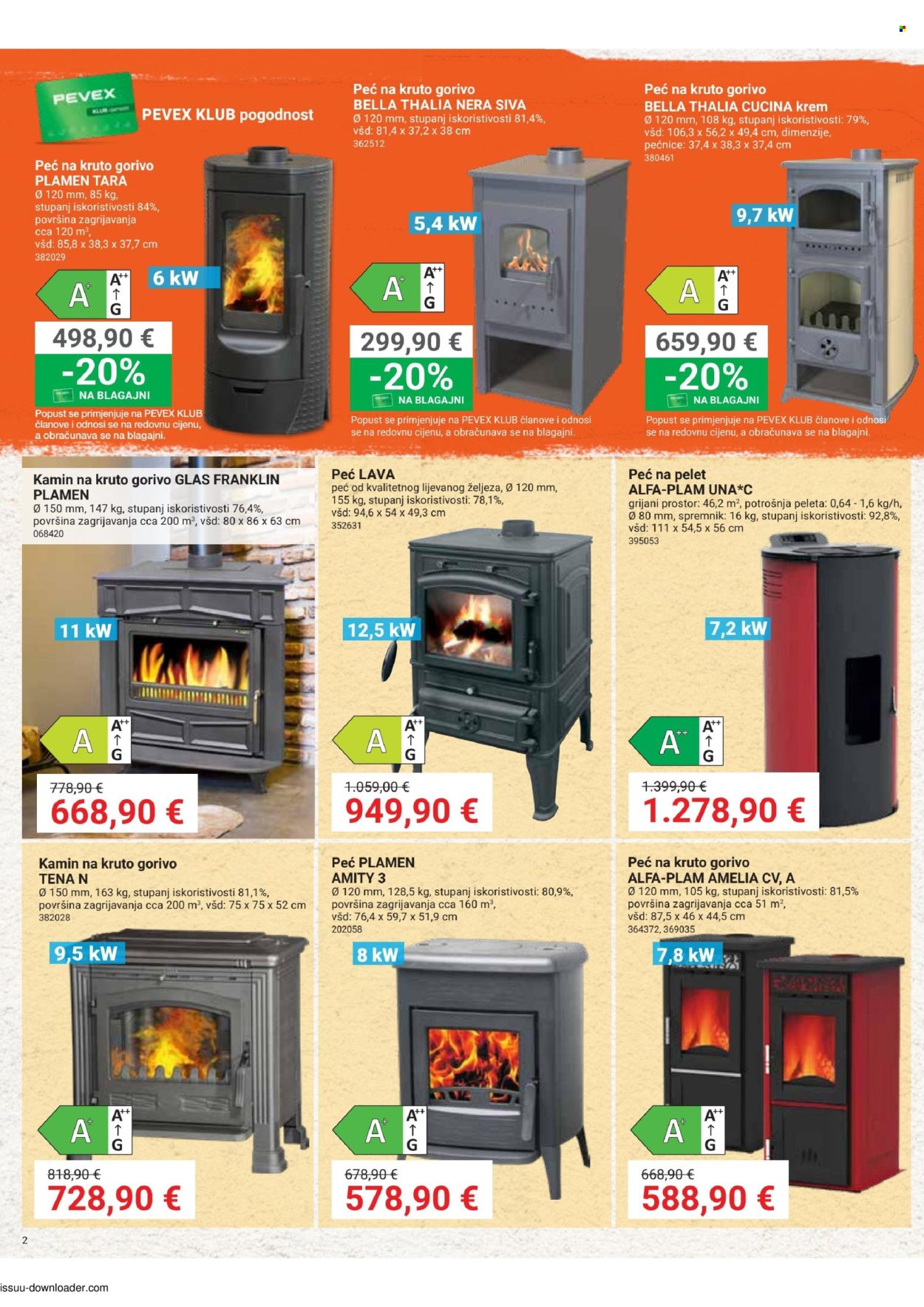 Pevex katalog - 27.08.2026. - 21.09.2026. Stranica 2