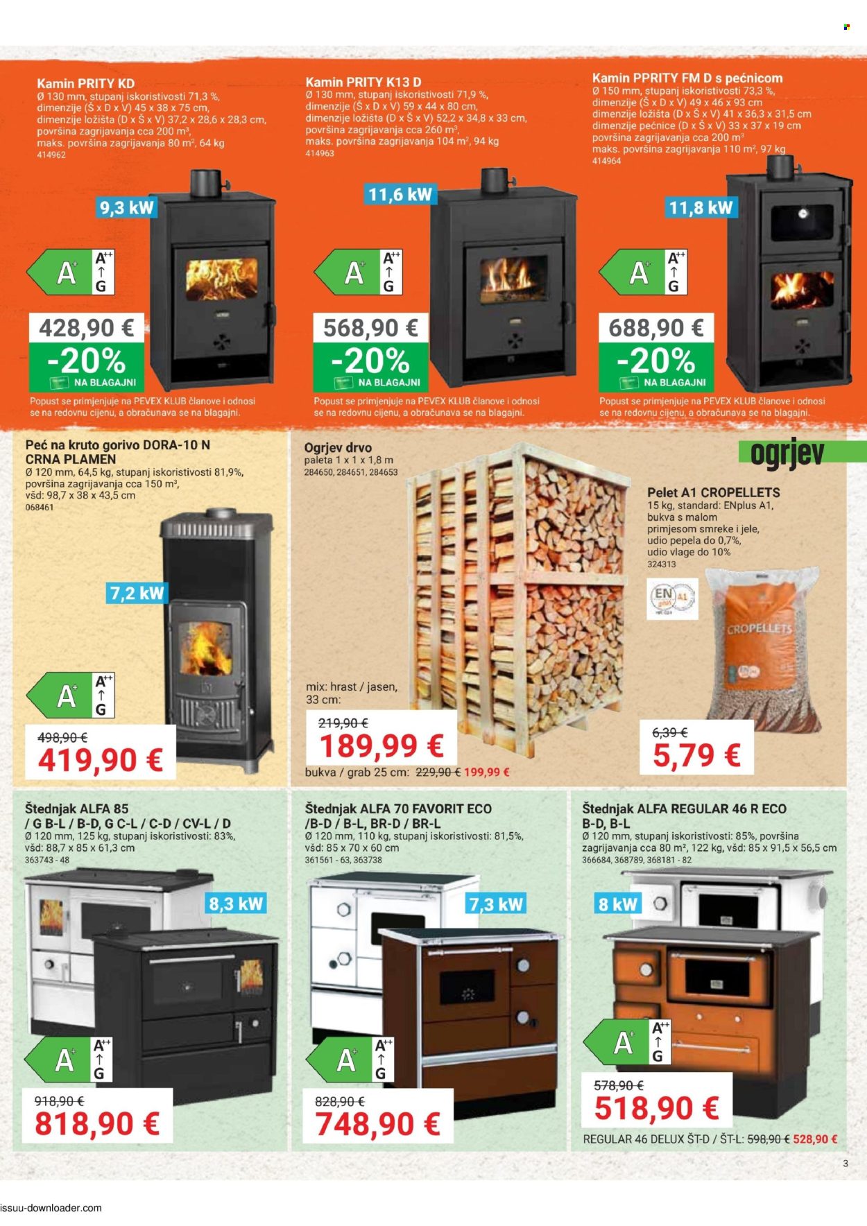 Pevex katalog - 27.08.2026. - 21.09.2026. Stranica 3