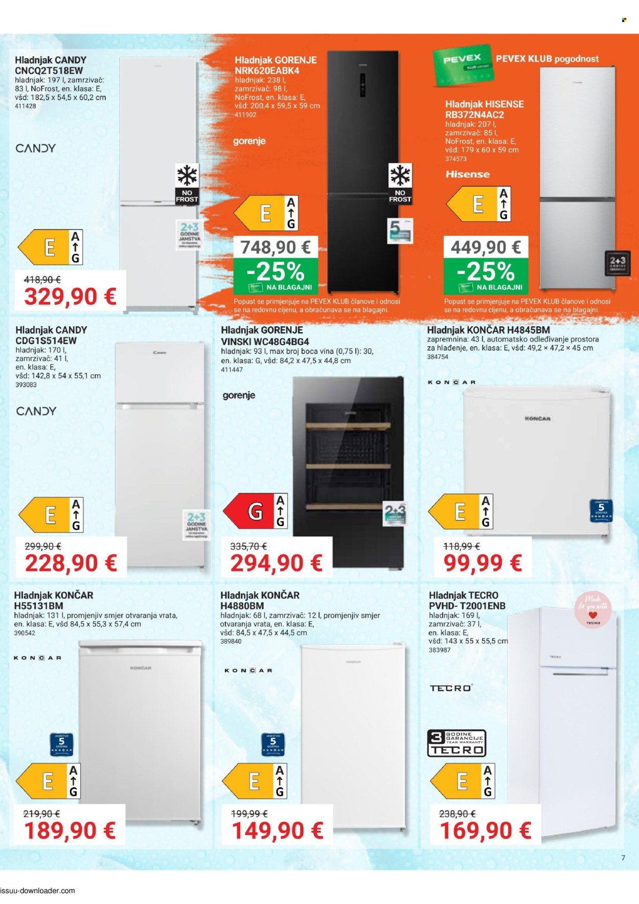Pevex katalog - 27.08.2026. - 21.09.2026. Stranica 7