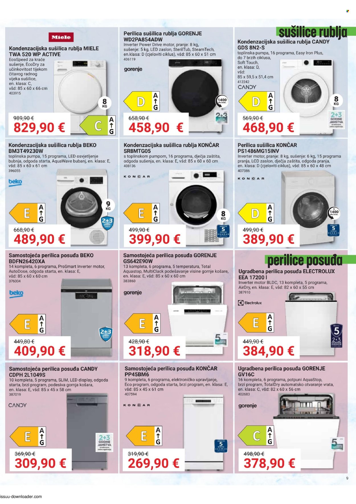 Pevex katalog - 27.08.2026. - 21.09.2026. Stranica 9