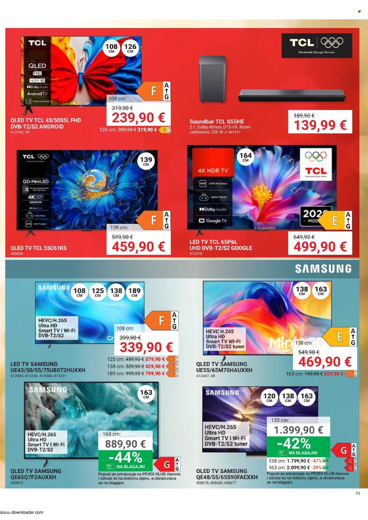 Pevex katalog - 27.08.2026. - 21.09.2026. Stranica 15