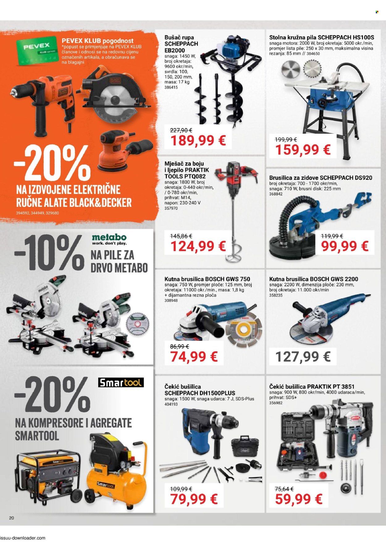Pevex katalog - 27.08.2026. - 21.09.2026. Stranica 20