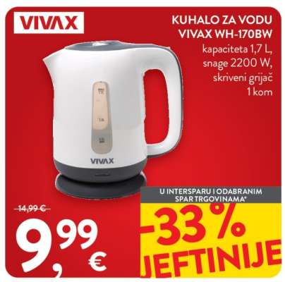 VIVAX WH-170BW