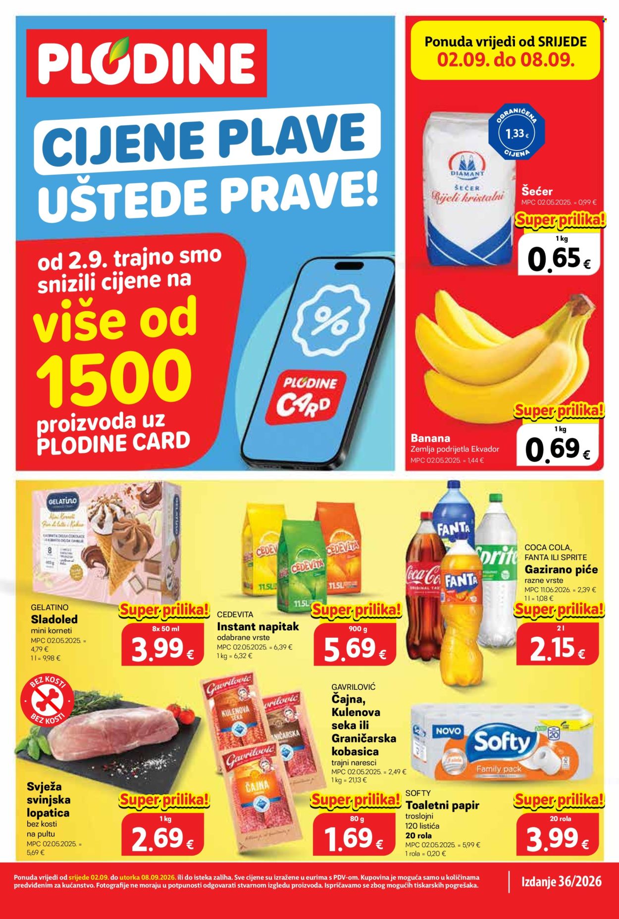 Plodine katalog - 02.09.2026. - 08.09.2026. Stranica 1