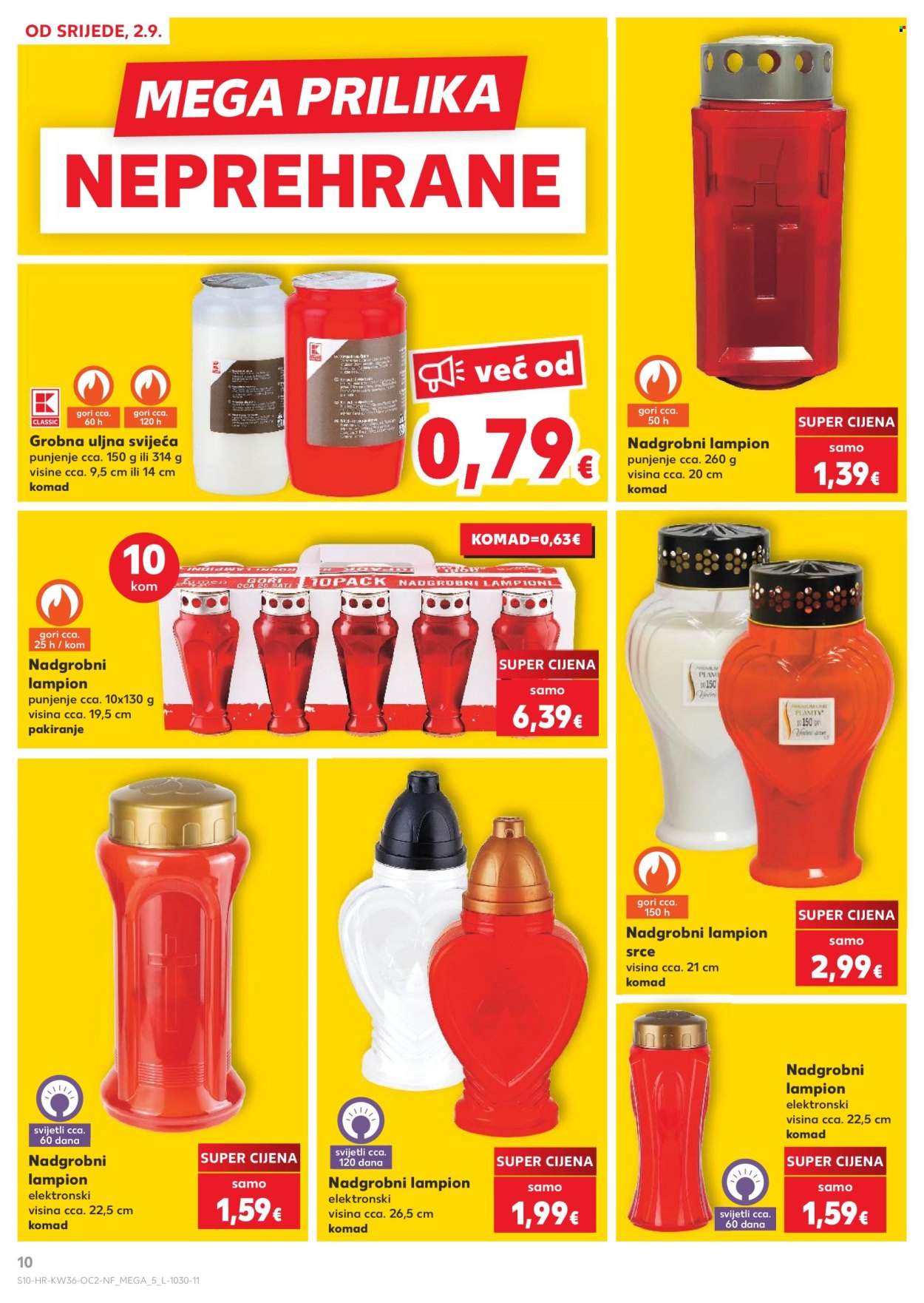 Kaufland katalog - 02.09.2026. - 08.09.2026. Stranica 10