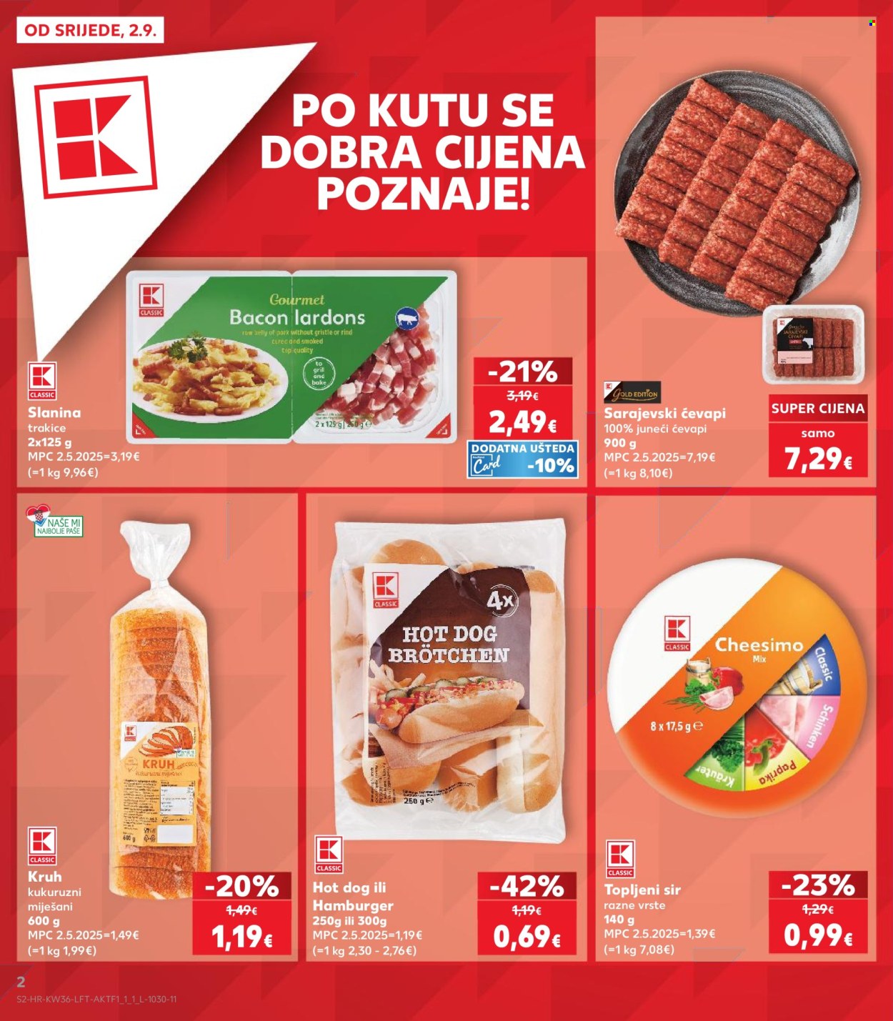 Kaufland katalog - 02.09.2026. - 08.09.2026. Stranica 2
