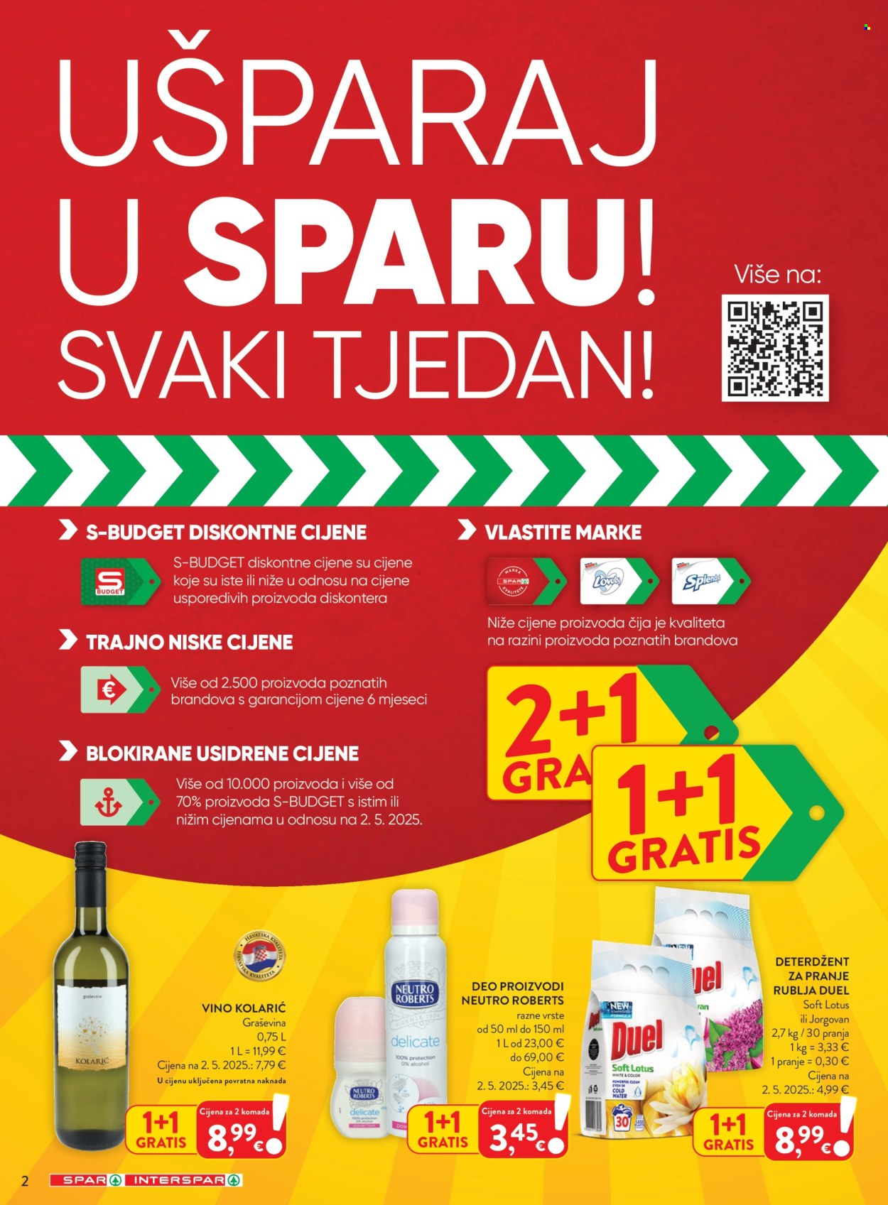 SPAR katalog - 02.09.2026. - 08.09.2026. Stranica 2