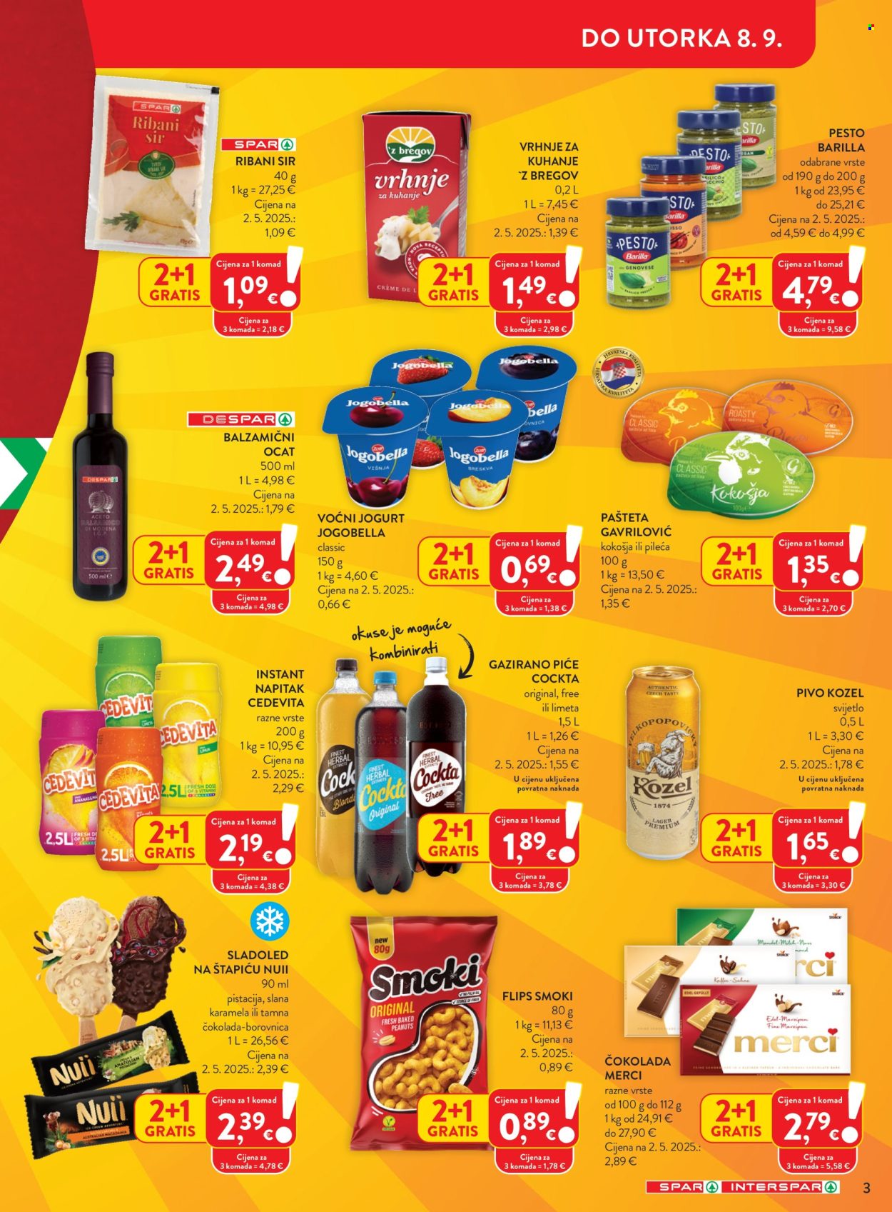 INTERSPAR katalog - 02.09.2026. - 08.09.2026. Stranica 3