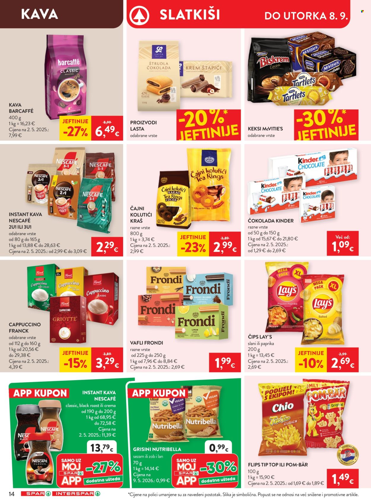 INTERSPAR katalog - 02.09.2026. - 08.09.2026. Stranica 19