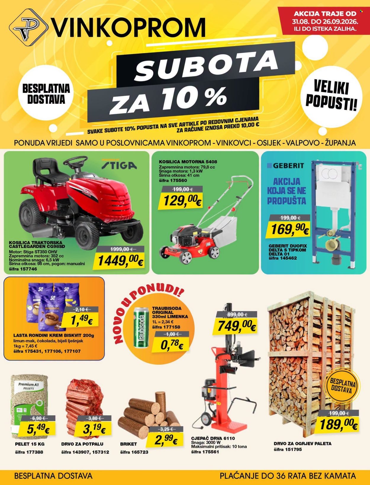 Vinkoprom katalog - 31.08.2026. - 26.09.2026. Stranica 1