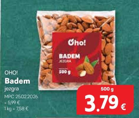 OHO! Badem jezgra
