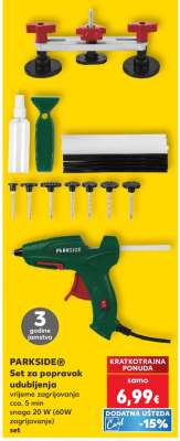PARKSIDE® Set za popravak udubljenja