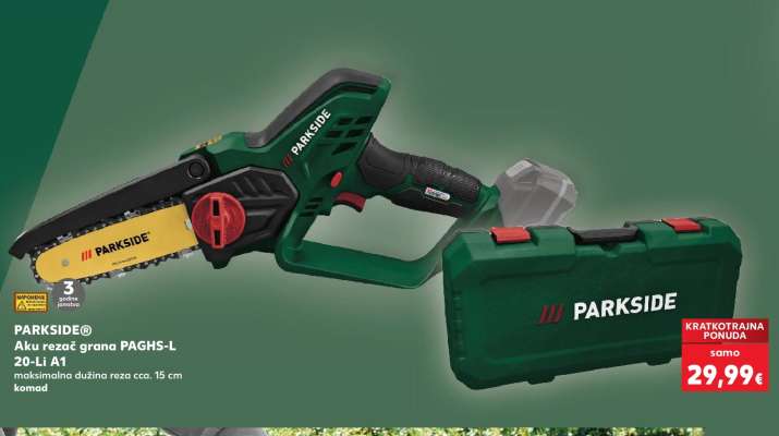PARKSIDE® Aku rezač grana PAGHS-L 20-Li A1