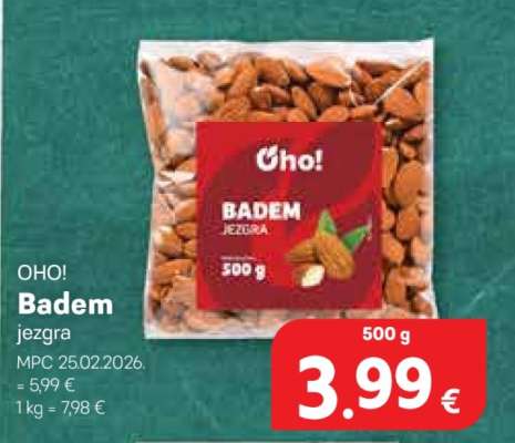 OHO! Badem jezgra