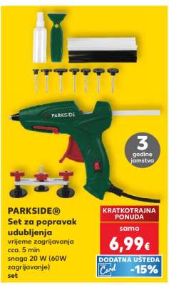 PARKSIDE® Set za popravak udubljenja