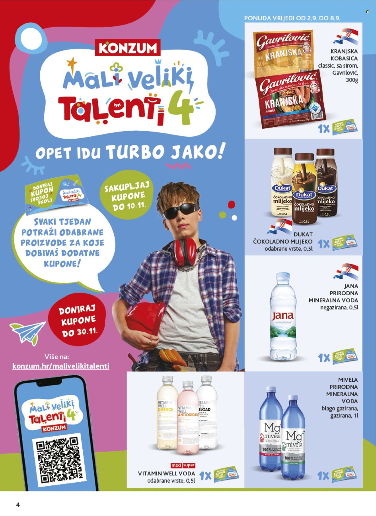 Konzum katalog - 02.09.2026. - 08.09.2026. Stranica 4