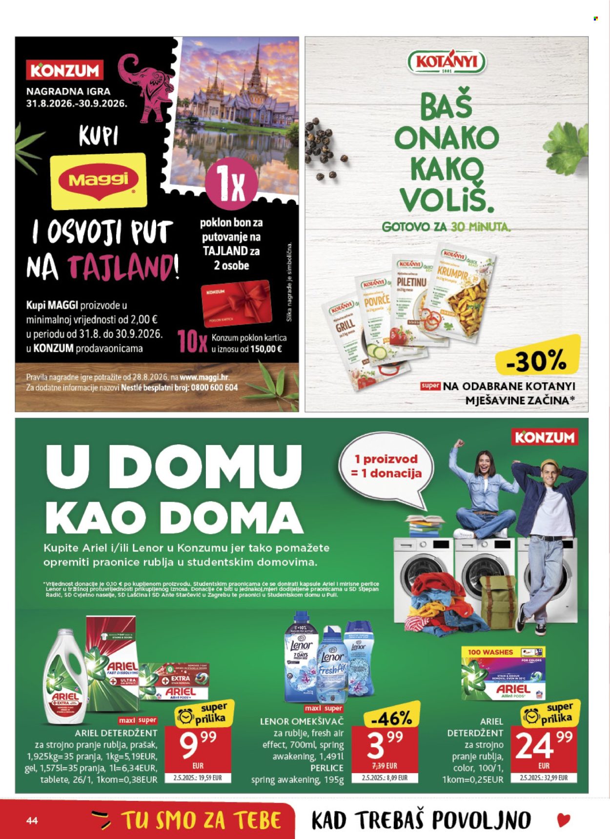 Konzum katalog - 02.09.2026. - 08.09.2026. Stranica 44