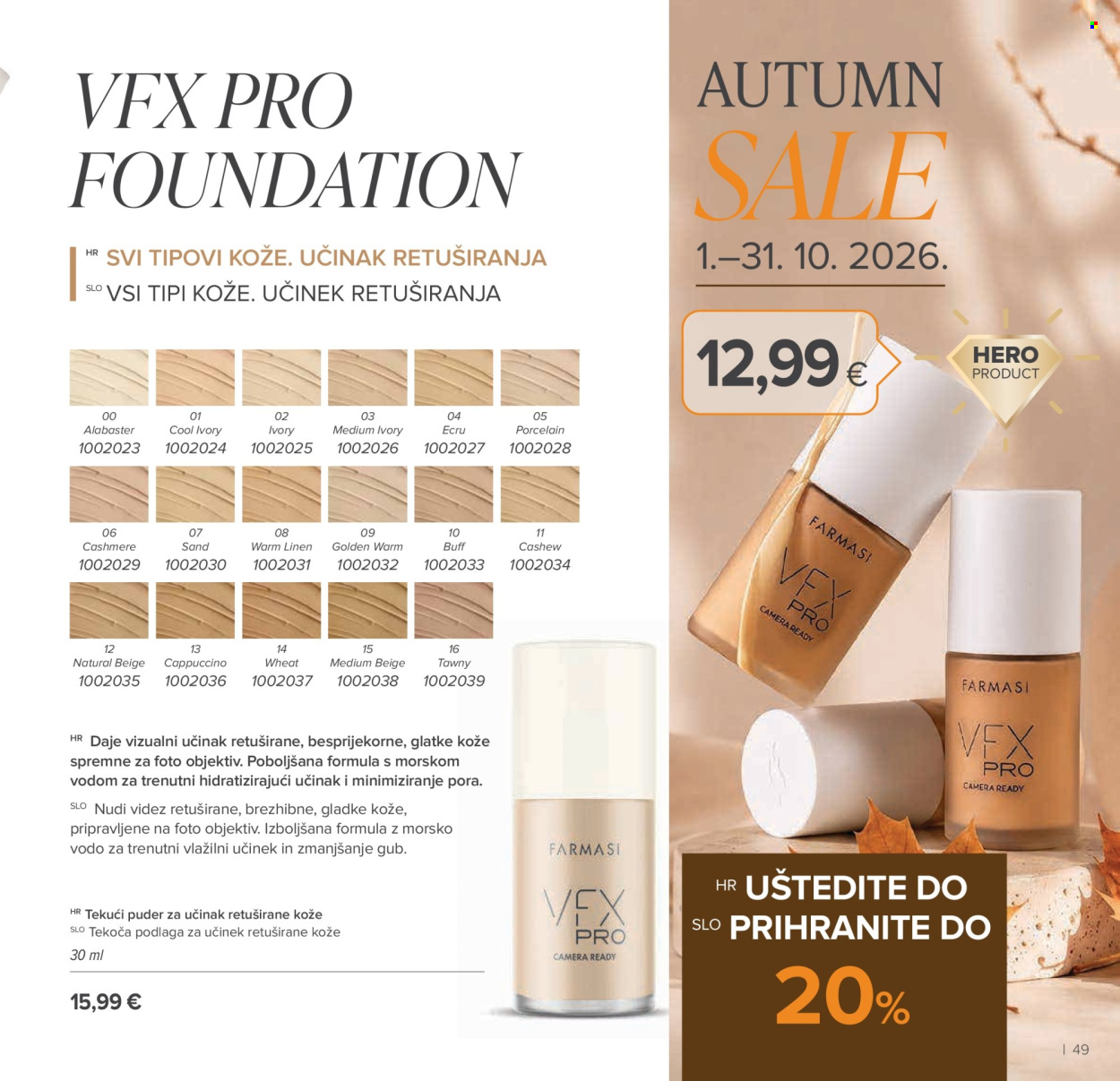 Farmasi katalog - 01.09.2026. - 31.10.2026. Stranica 49
