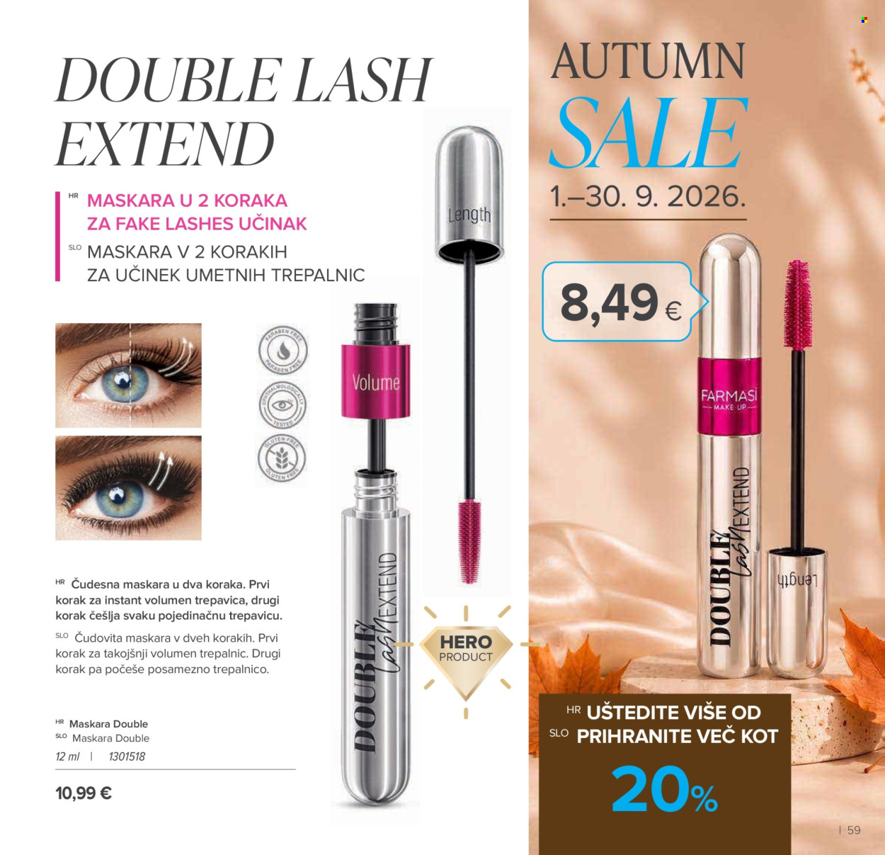 Farmasi katalog - 01.09.2026. - 31.10.2026. Stranica 59