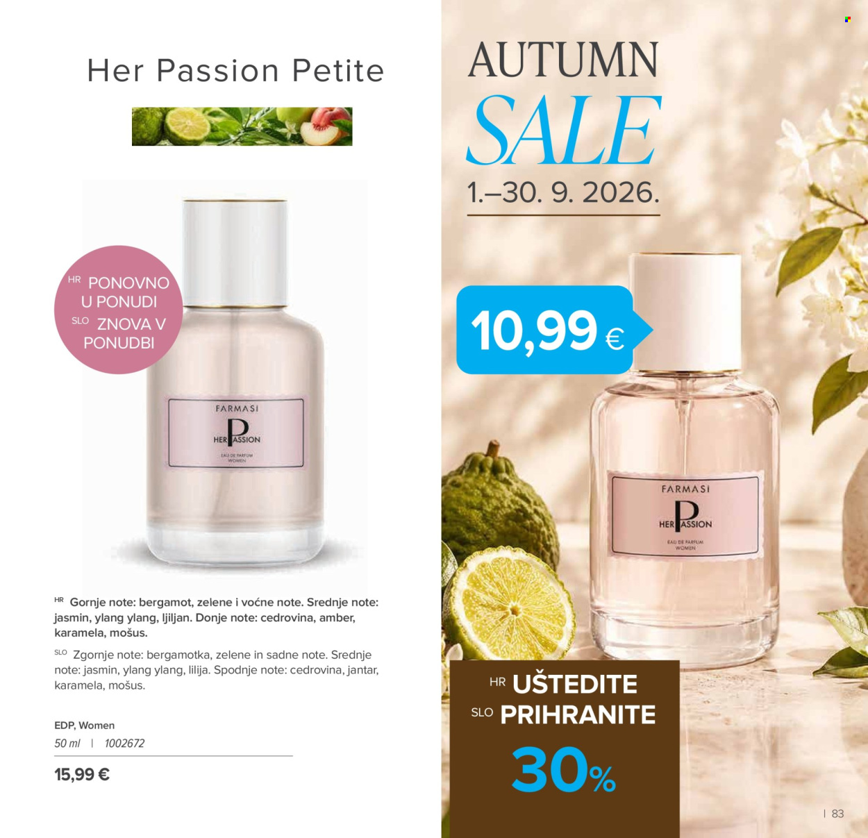Farmasi katalog - 01.09.2026. - 31.10.2026. Stranica 83