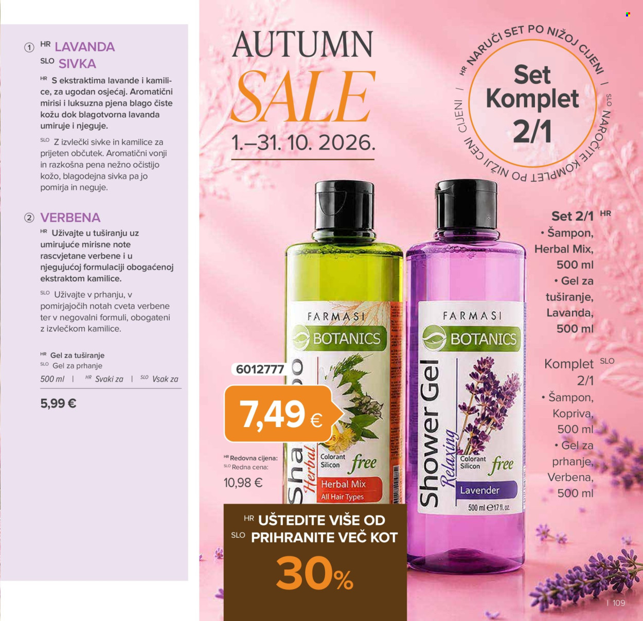 Farmasi katalog - 01.09.2026. - 31.10.2026. Stranica 109