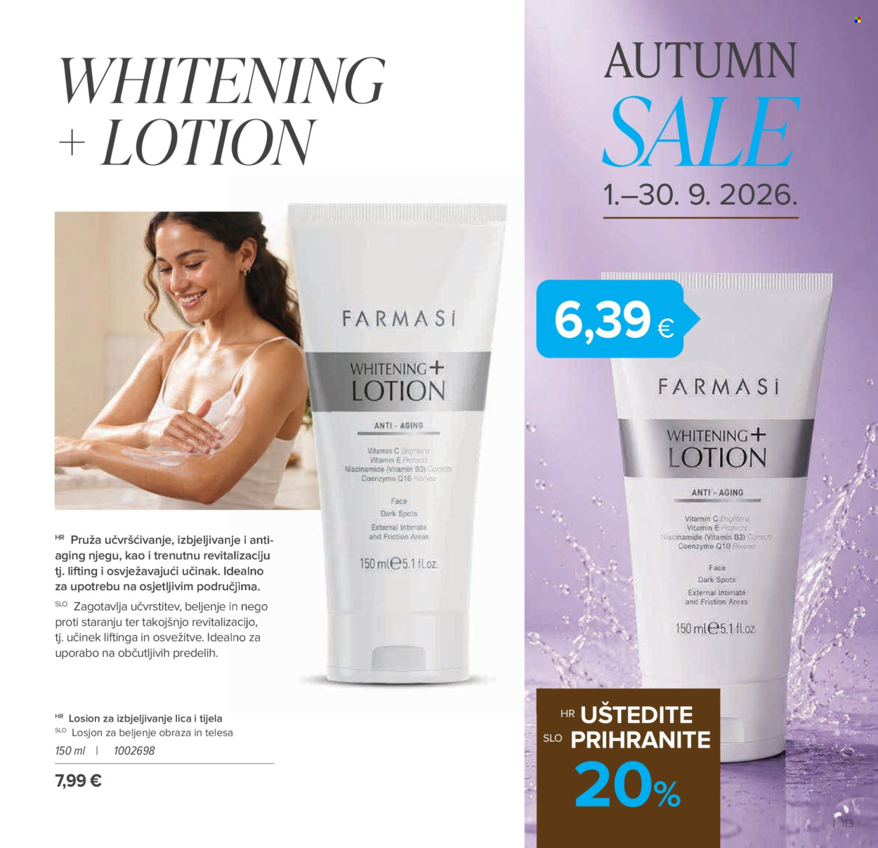 Farmasi katalog - 01.09.2026. - 31.10.2026. Stranica 113
