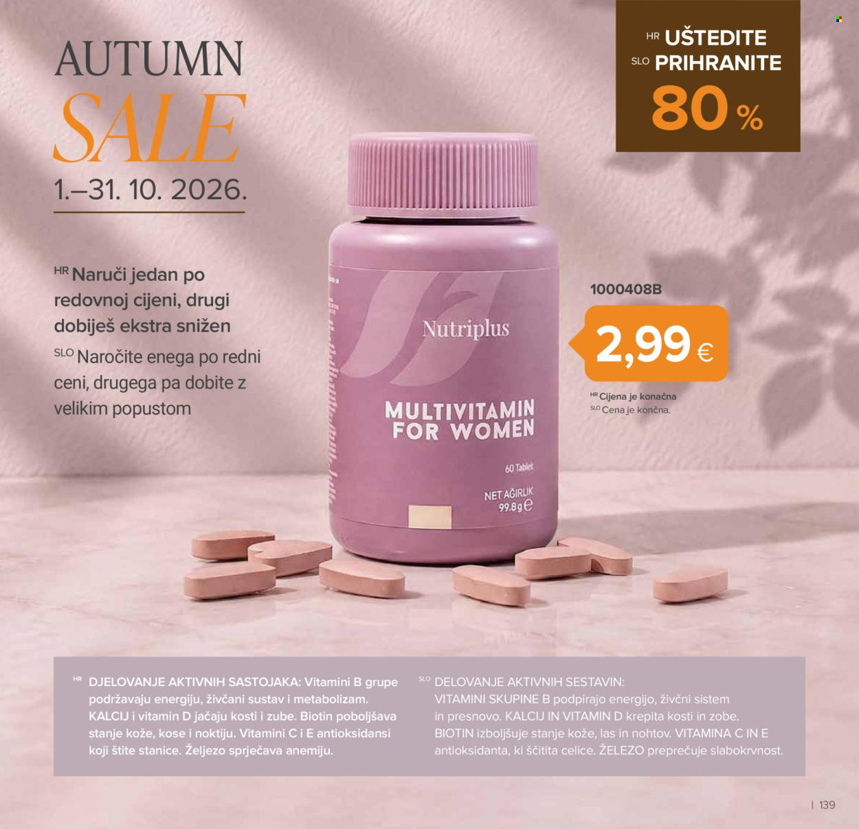 Farmasi katalog - 01.09.2026. - 31.10.2026. Stranica 139