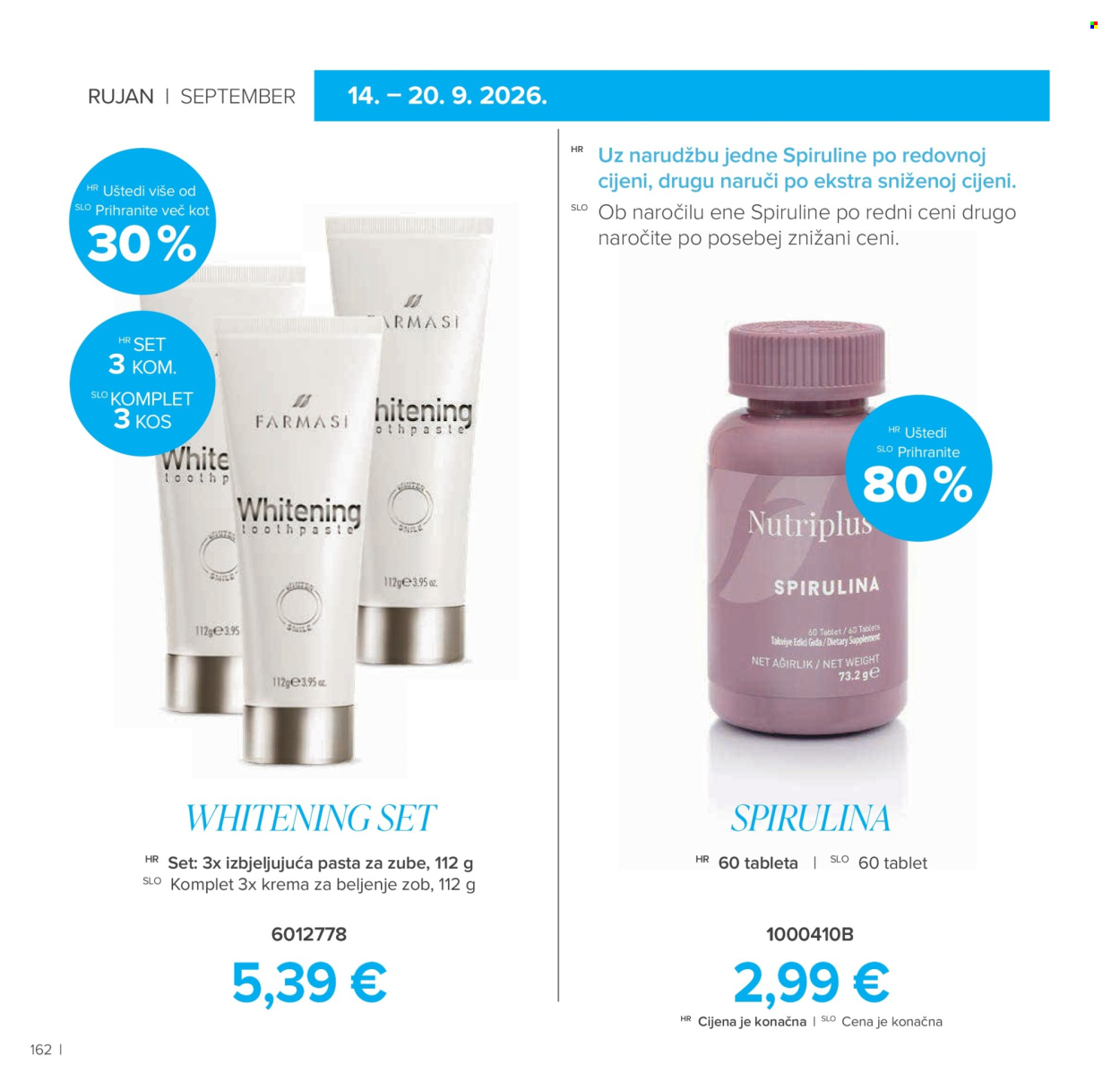 Farmasi katalog - 01.09.2026. - 31.10.2026. Stranica 162