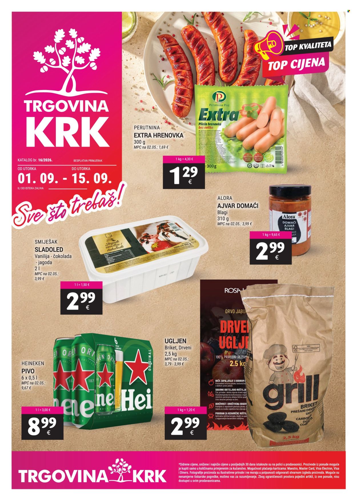 Trgovina KRK katalog - 01.09.2026. - 15.09.2026. Stranica 1