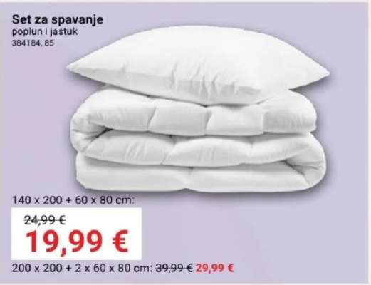 Set za spavanje