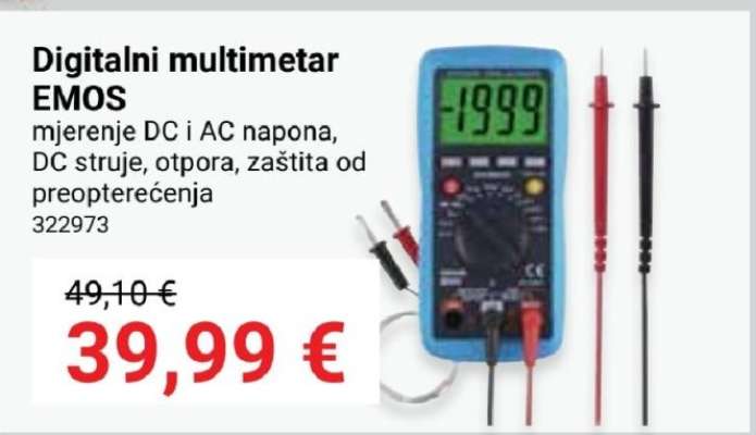Digitalni multimetar EMOS