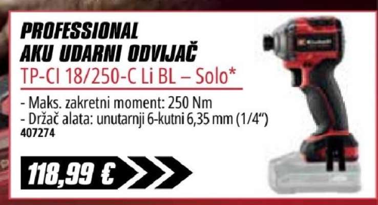 TP-CI 18/250-C Li BL – Solo