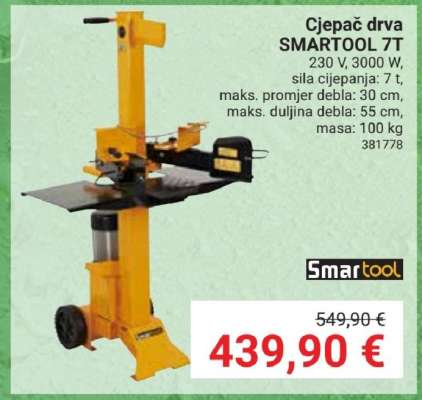 Cjepač drva SMARTOOL 7T