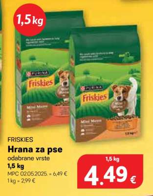 FRISKIES Hrana za pse