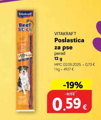 VITAKRAFT Poslastica za pse perad 12 g