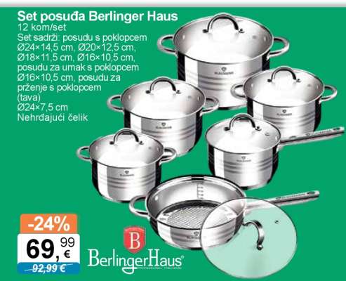 Set posuđa Berlinger Haus