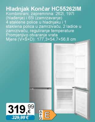 Hladnjak KONČAR HC55262IM