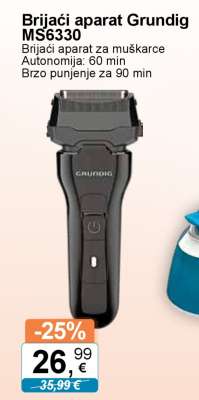 Brijaći aparat Grundig MS6330