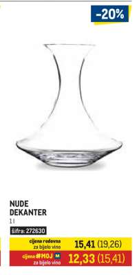NUDE DEKANTER