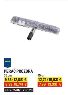 PERAČ PROZORA