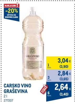 CARSKO VINO GRAŠEVINA