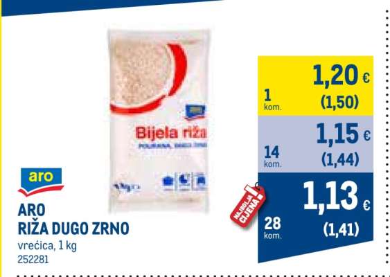 ARO RIŽA DUGO ZRNO