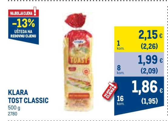 KLARA TOST CLASSIC