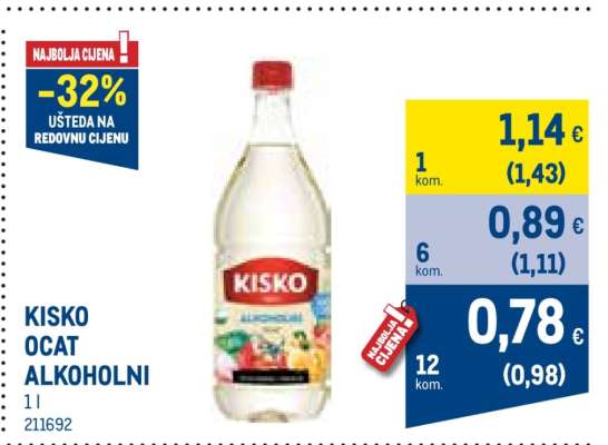 KISKO OCAT ALKOHOLNI