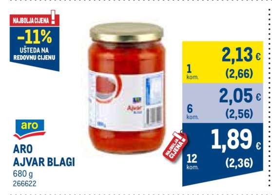 ARO AJVAR blagi