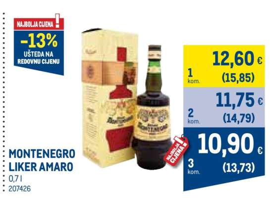 MONTENEGRO LIKER AMARO